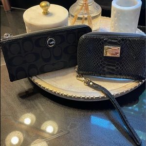 Coach wallet and Michael Kors wallet bundle